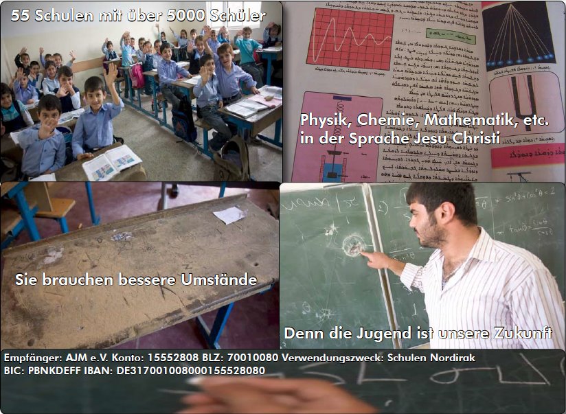 Schulen von Assyrern im Irak