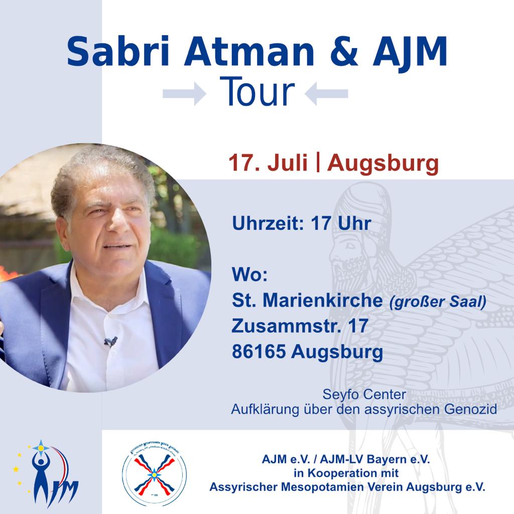 Vortrag mit Sabri Atman in Augsburg