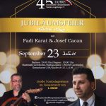 Jubiläumsfeier mit Fadi Karat und Josef Cacan